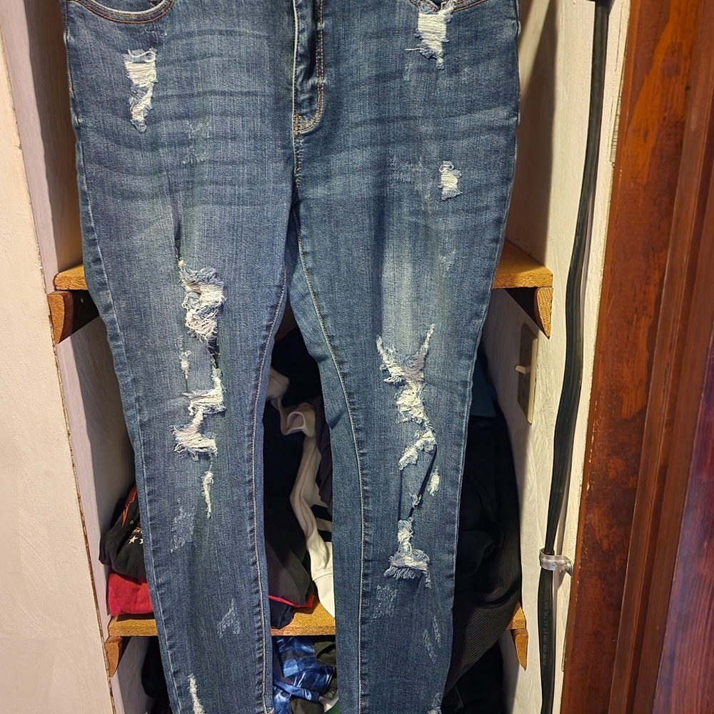Distressed Jeans